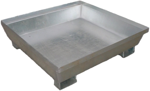 Cubeta galvanizada sin reja 2