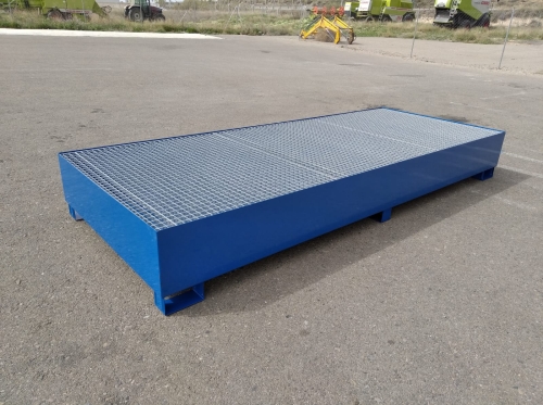 CUBETA PINTADA PARA 3 DEPOSITOS DE 1000 LTS 5