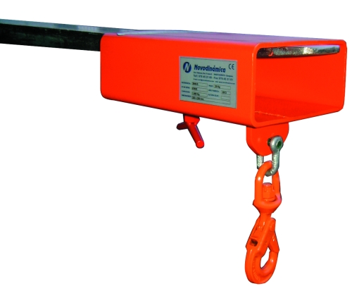 Implemento gancho cargador simple monouña 2