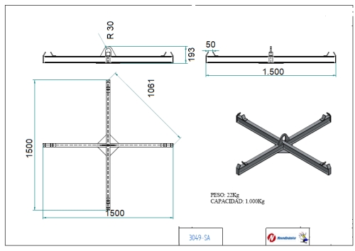 Implemento grúa manejo BIG-BAG 4