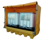 Cubeta polietileno 2.480 x 1.285 x 500 con toldo 1