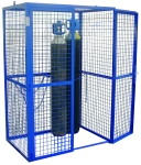 Caseta 8 botellas de gas con malla 1