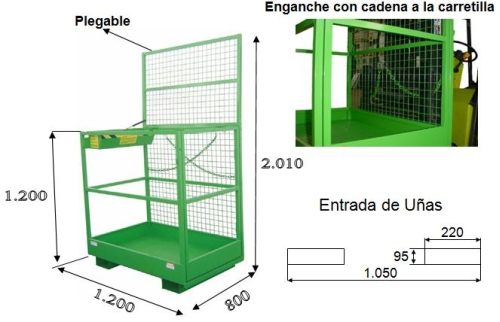 Jaula sube personas 4