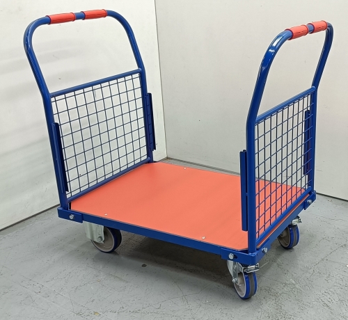 Plataforma malla 910 x 610. Ruedas macizas 5