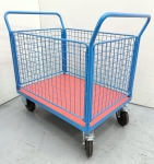 Plataforma malla 1.000 x 700. Ruedas macizas 1