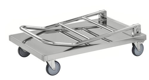 Plataforma inoxidable asa plegable 4