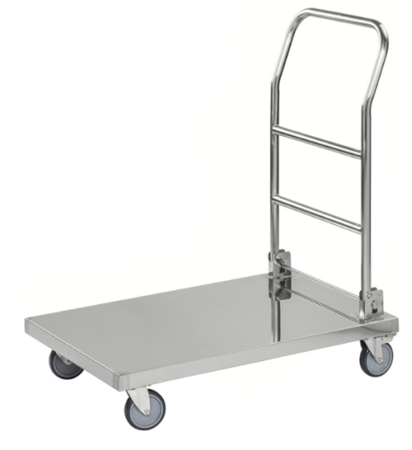 Plataforma inoxidable asa plegable 2