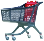 Carro supermercado PVC 165 l. 1