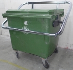 Soporte sujeción contenedores de basura 1