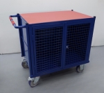 Mesa rodante cerrada malla 1
