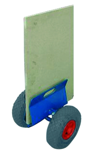 Carro con pinza para tableros 2 ruedas 2
