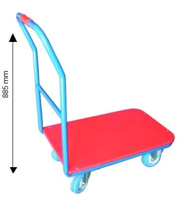 Plataforma 700 x 445. Ruedas macizas 4