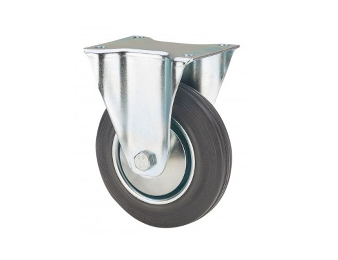 ALEX RUEDAS TW0031 FIJA 125MM GOMA 100 KG 1