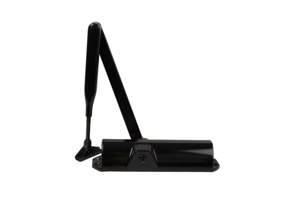 DORMA MUELLE C/BRAZO RETENEDOR TS-68 NEGRO 1