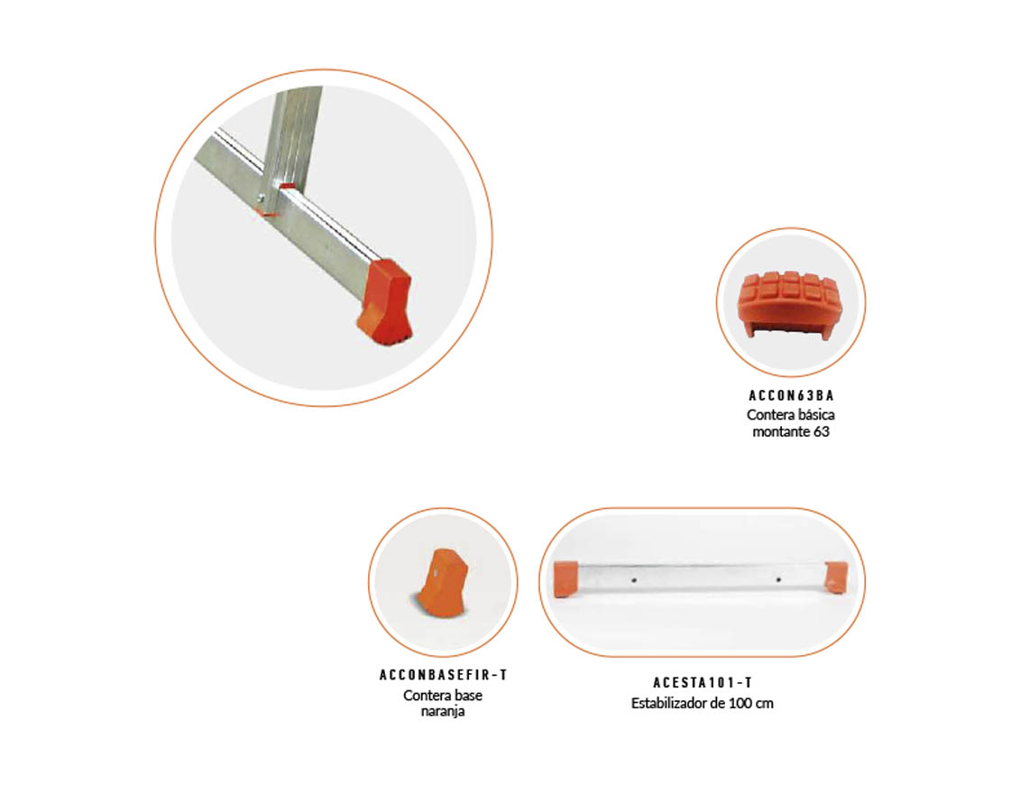 ESCALERA PROLINE BASICA SIMPLE 14T 3