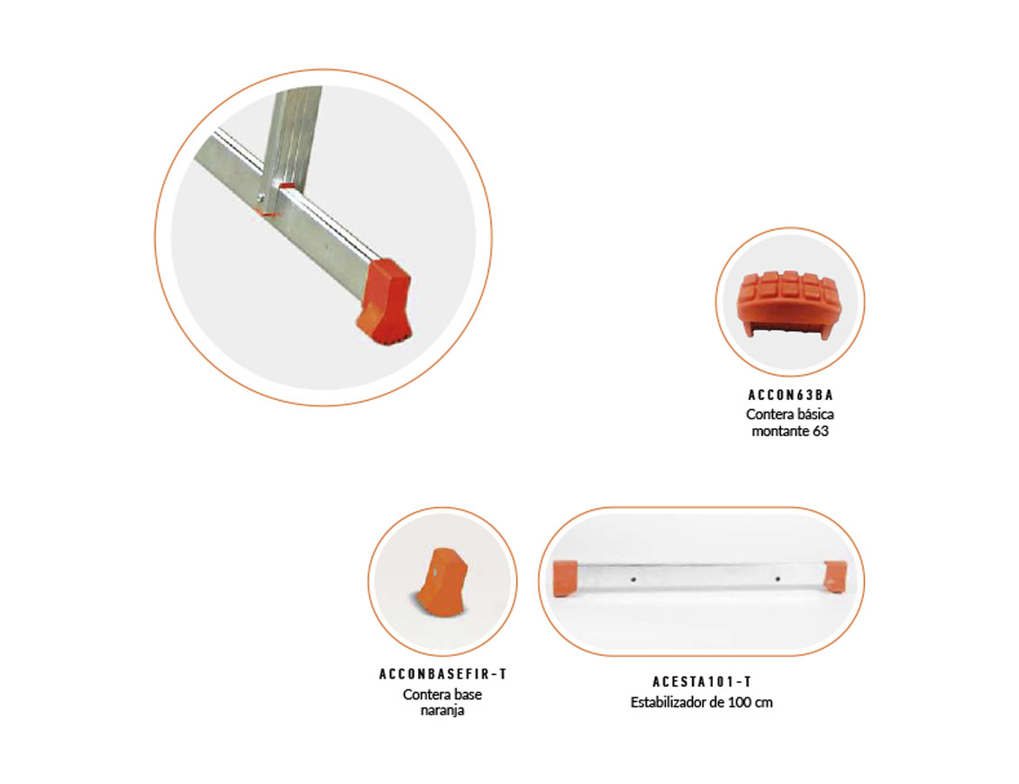 ESCALERA PROLINE BASICA SIMPLE 8T 3