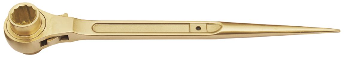LLAVE CARRACA ANDAMIO 17x19 MM AL-BR 1