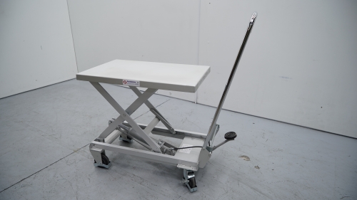 Mesa elevadora manual ALUMINIO 100 kg 3