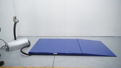 Mesa elevadora eléctrica Extraplana 1.000 kg con rampa 3