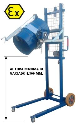 Apilador rotador ATEX ligero 150 kg para Atmósferas Explosivas 2