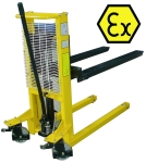 Apilador ATEX manual 500 Kg a 1.000 mm para Atmósferas Explosivas 1