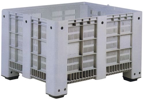 Contenedor plástico enrejado 2