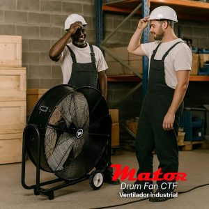 DRUM FAN CTF 24 – 600 mm – 13.200 m³/h – Ventiladores de suelo 5