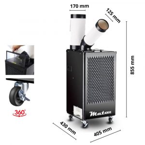 SPOT COOLER BGK-2700 – 2.700 W – Aire acondicionado portátil 2