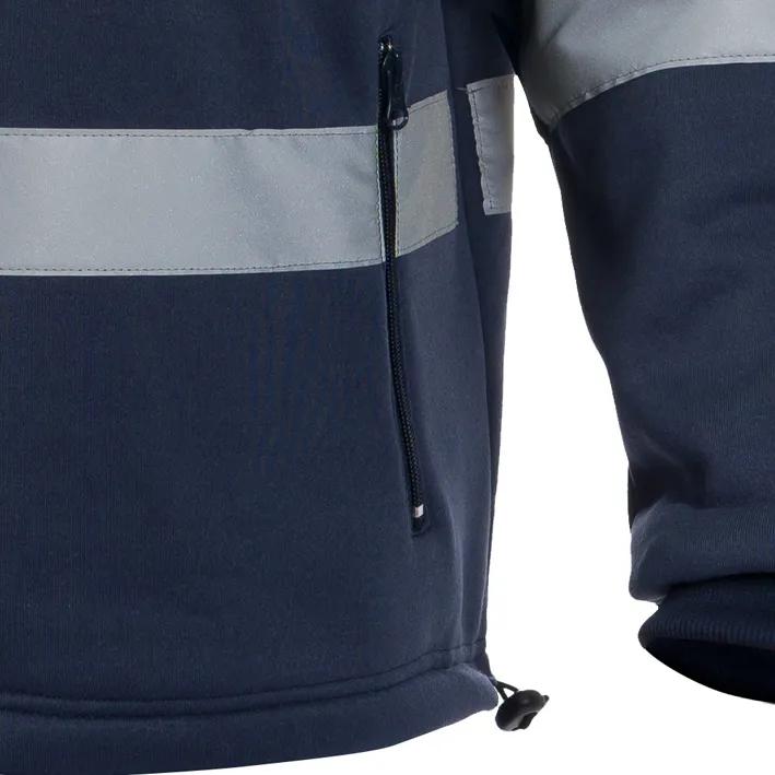SUDADERA DE ALTA VISIBILIDAD COMBINADA CON CREMALLERA CHILL HV 3