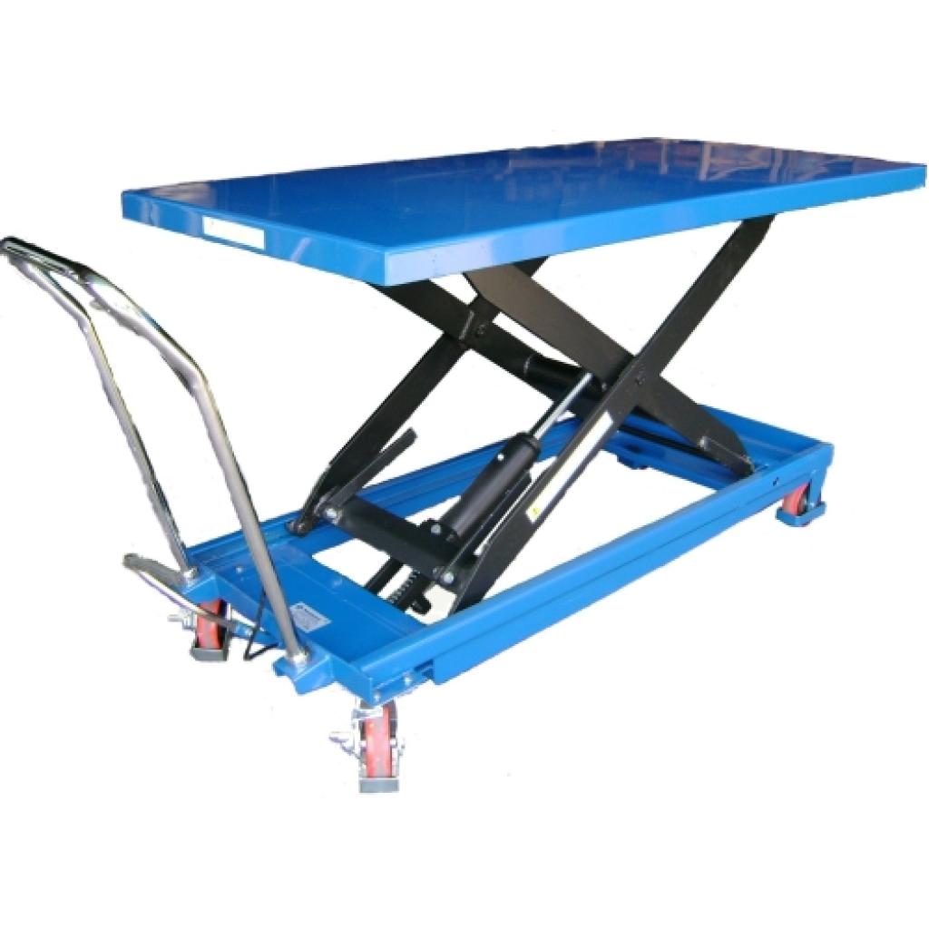 Mesa elevadora manual 500 kg, Asa desmontable