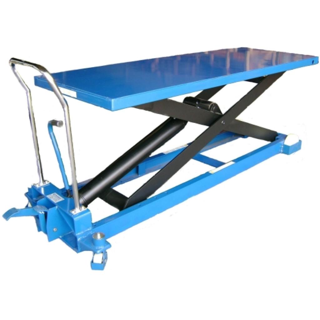 Mesa elevadora manual 1.000 kg, Asa desmontable