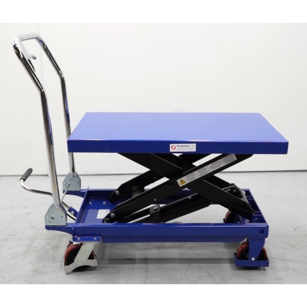 Mesa elevadora manual 1.000 kg, Asa desmontable