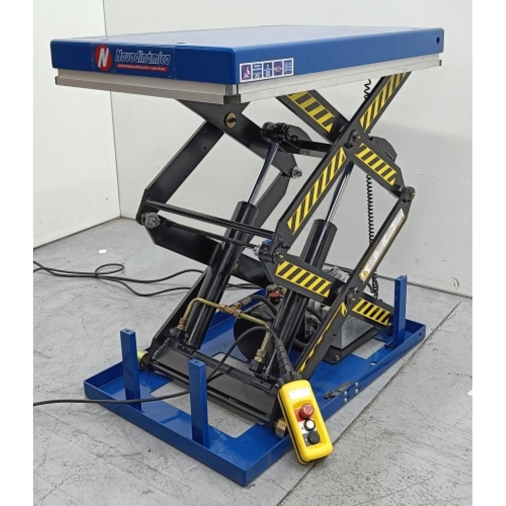 Mesa elevadora eléctrica 1.000 kg. Plataforma de 900 x 600