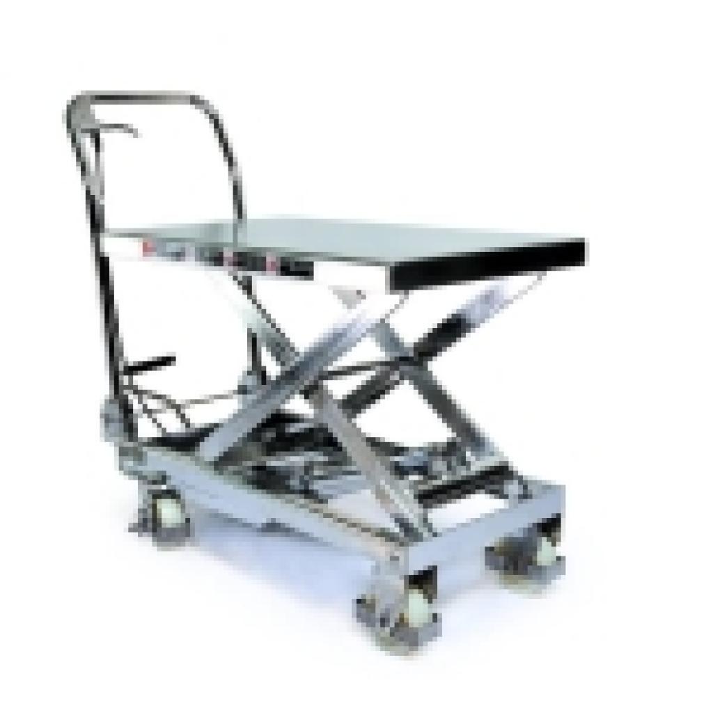 Mesa elevadora manual INOX 250 kg