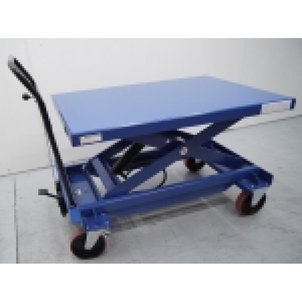 Mesa elevadora manual 1.000 kg, Asa desmontable