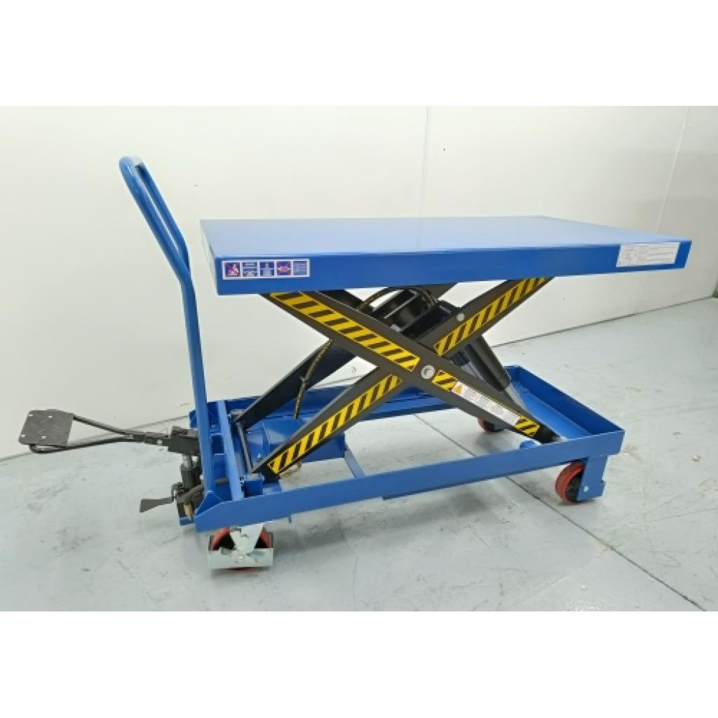 Mesa elevadora manual 2.000 kg, Asa desmontable