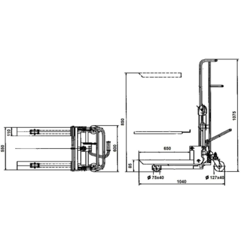 APILADOR MANUAL 400 KGS. 4