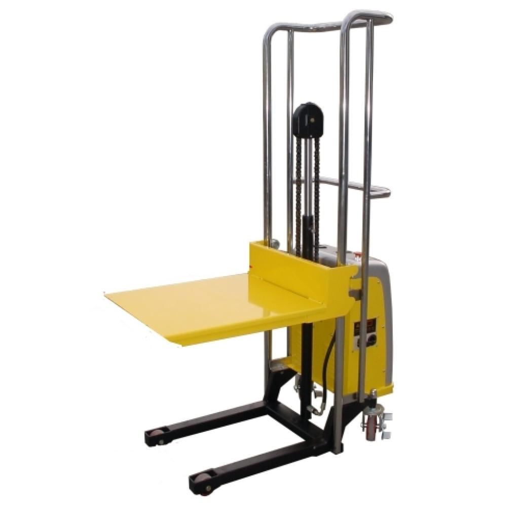 Apilador eléctrico 400 Kg elevación uñas 1.500mm 5