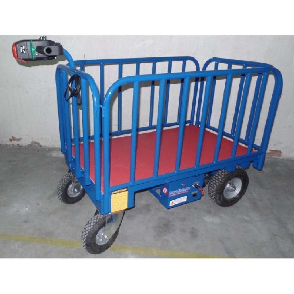 Plataforma autopropulsada 400 kg con barandilla