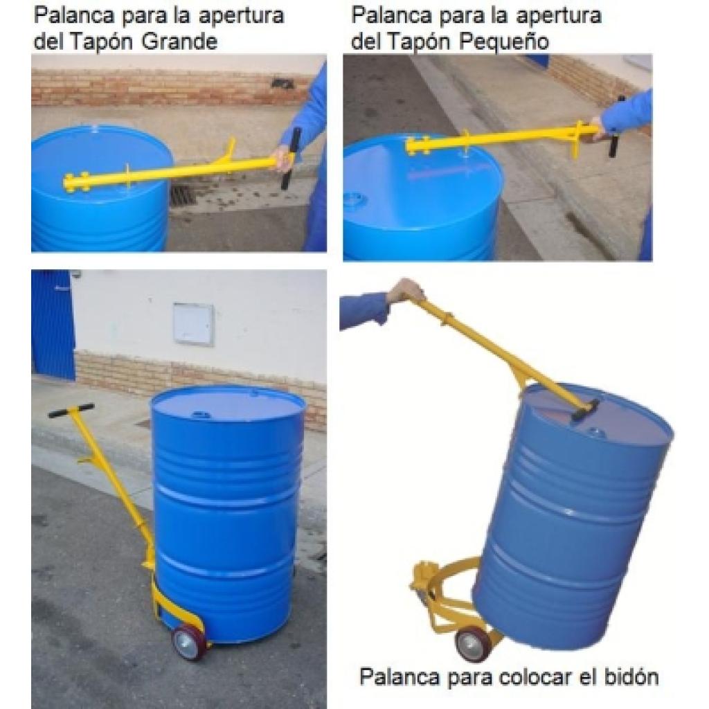 Carro 1 bidón 250 l. 4
