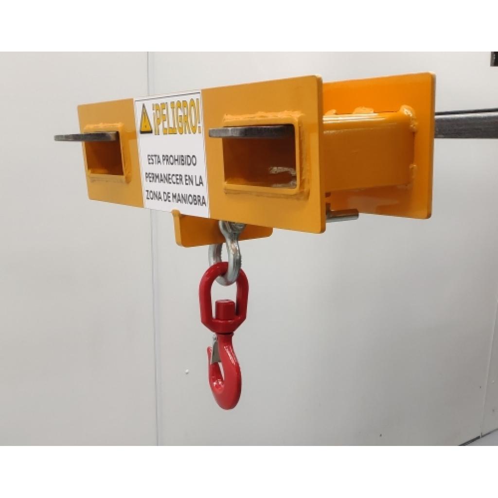 Implemento gancho cargador