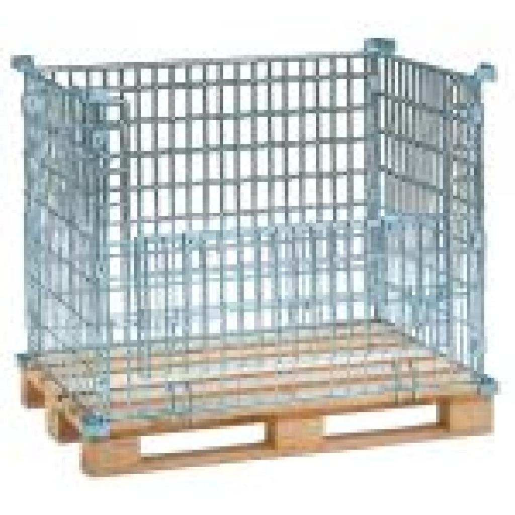 Cestón plegable palet Alto 1.020 mm