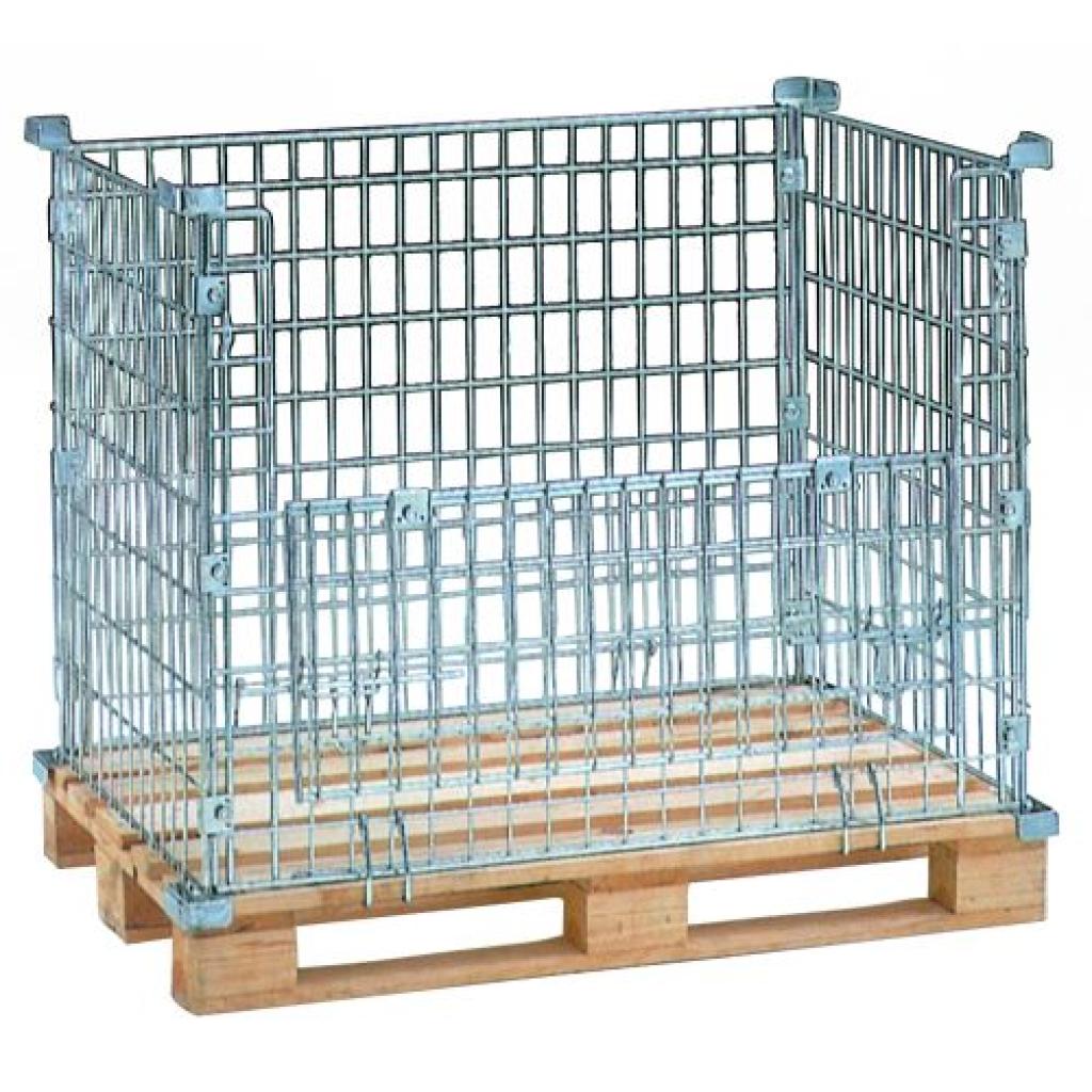 Cestón plegable palet Alto 1.020 mm