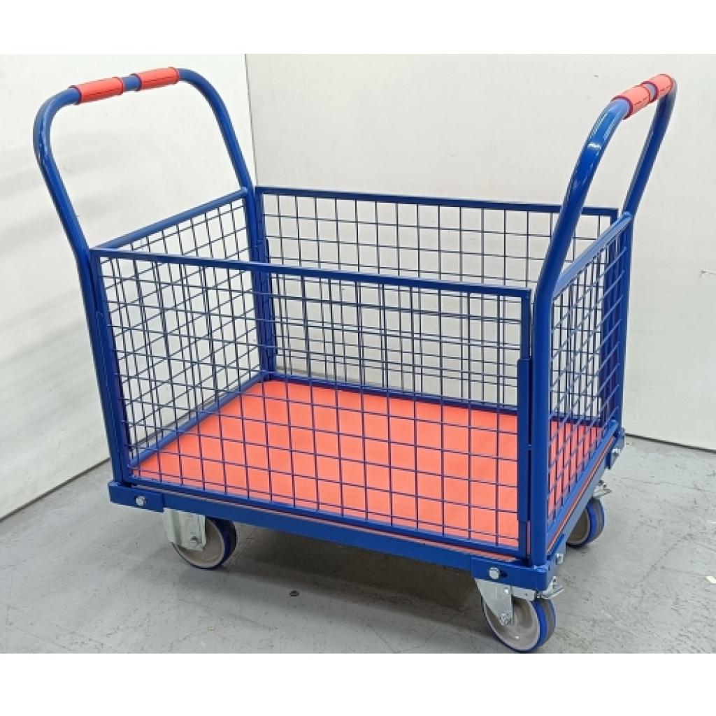 Plataforma malla 910 x 610. Ruedas macizas