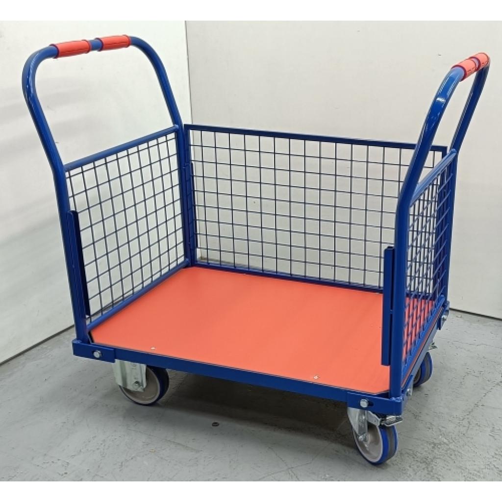 Plataforma malla 910 x 610. Ruedas macizas 4