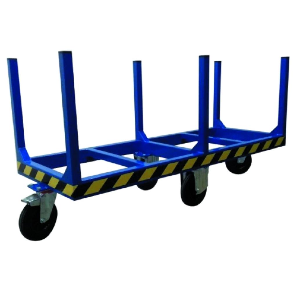 Carro transporte de tubos y perfiles largos
