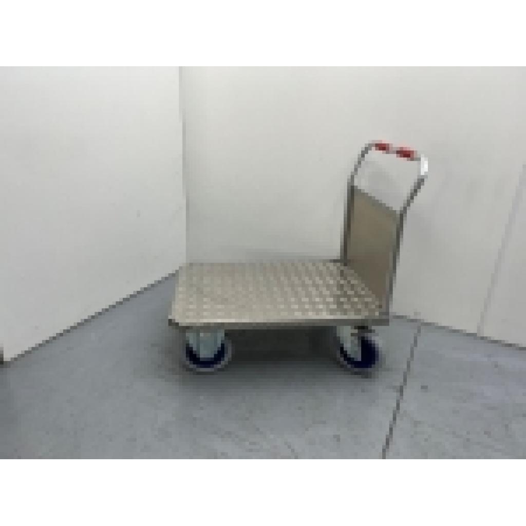 Plataforma aluminio 1.000 x 705. Ruedas impinchables