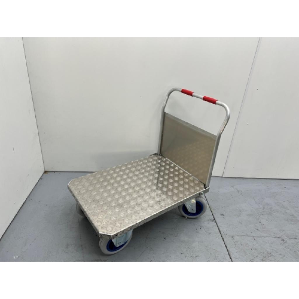 Plataforma aluminio 1.000 x 705. Ruedas impinchables 5