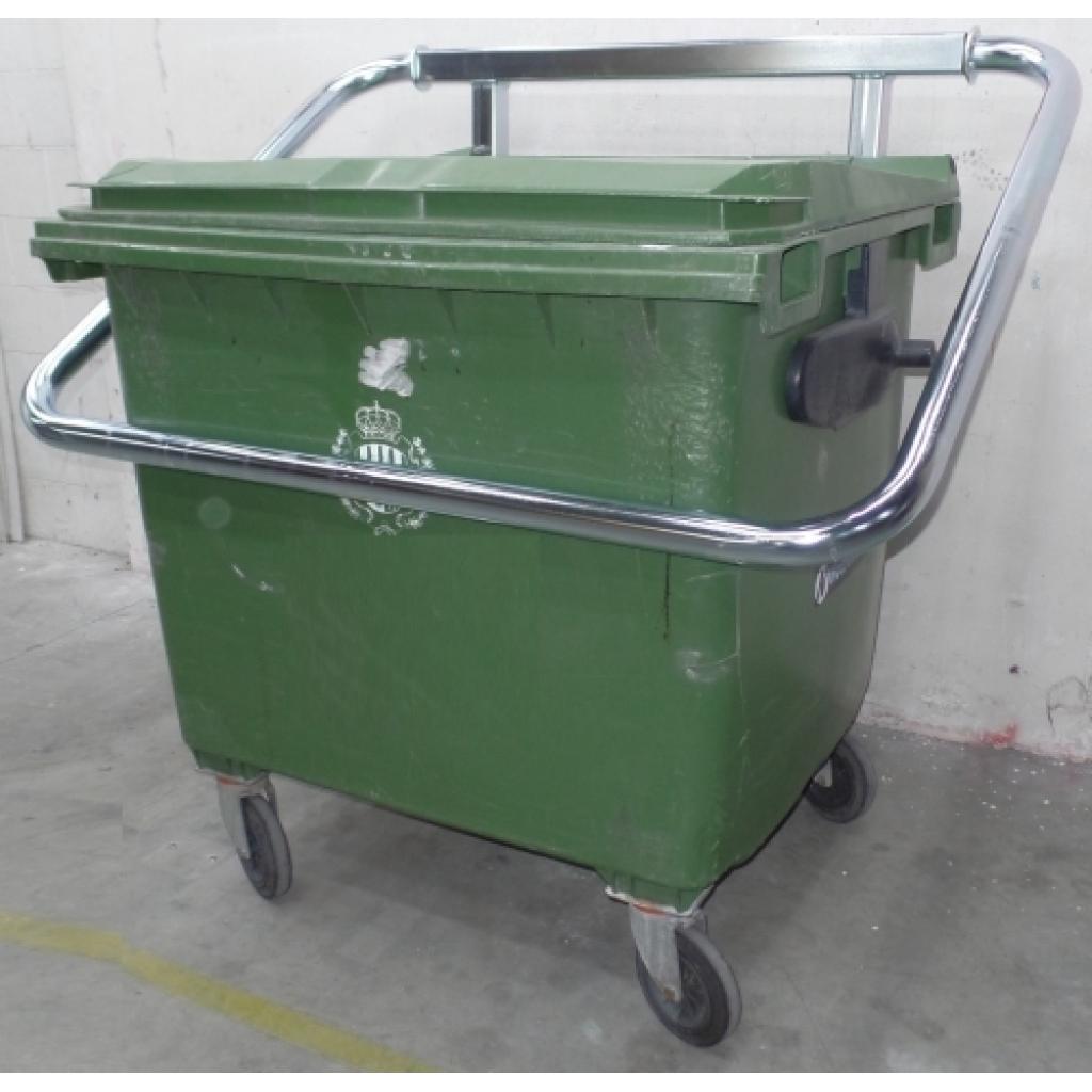 Soporte sujeción contenedores de basura
