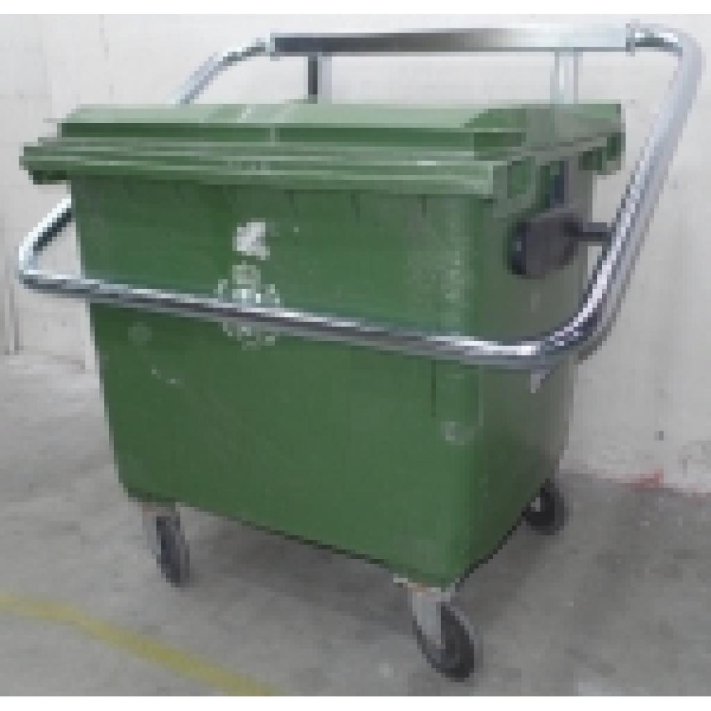 Soporte sujeción contenedores de basura